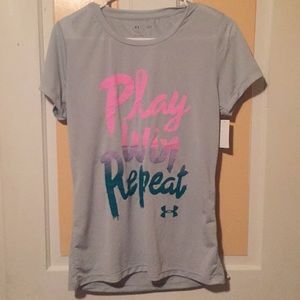 play win repeat under armour shirt